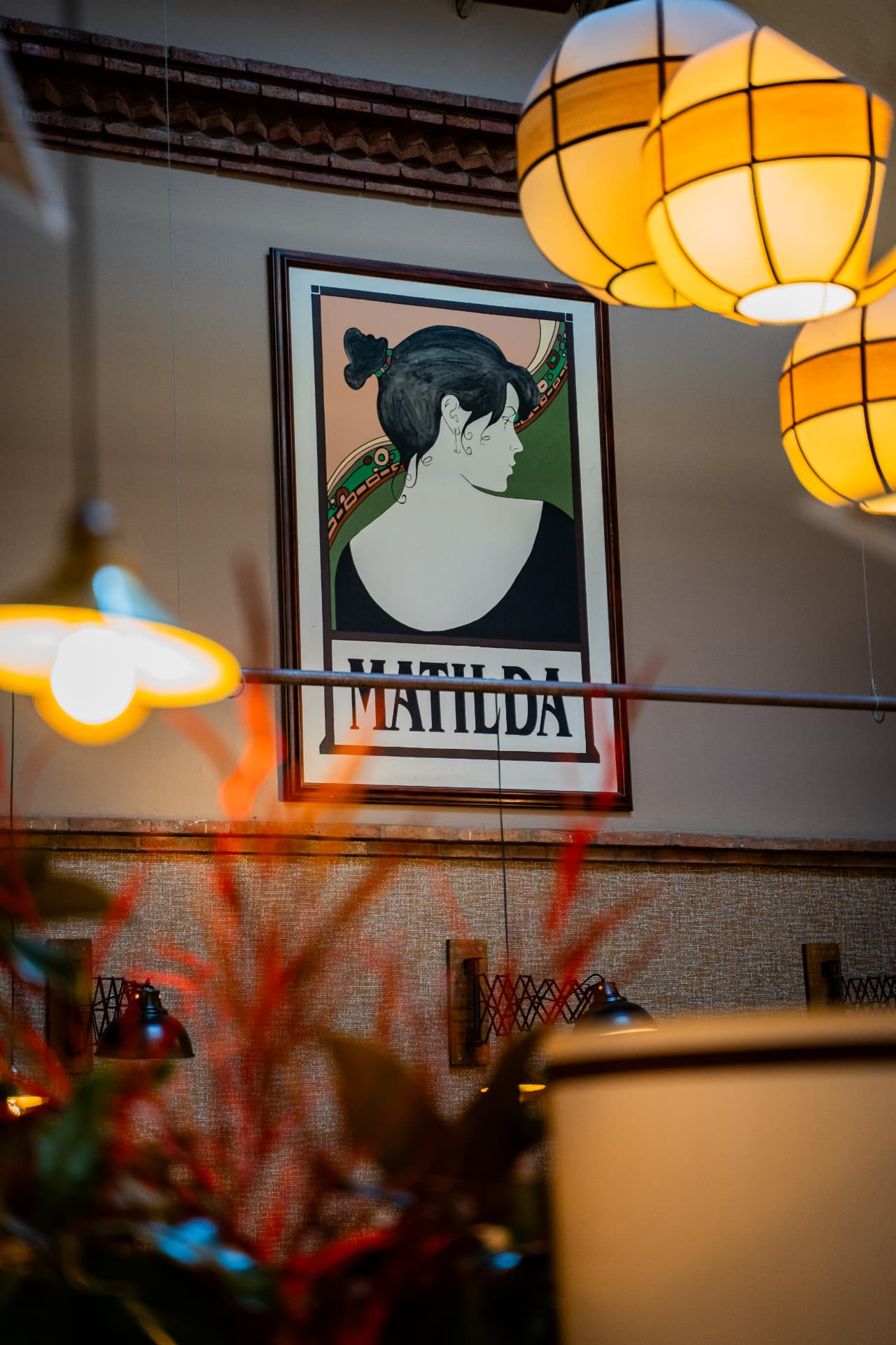Christmas atmosphere at Matilda restaurant